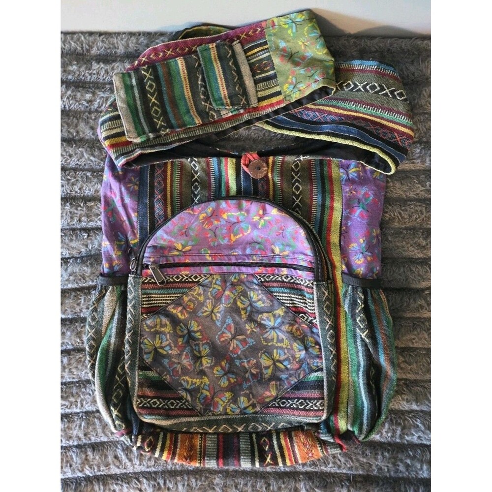 Kathmandu Collection Butterfly Crossbody Bag